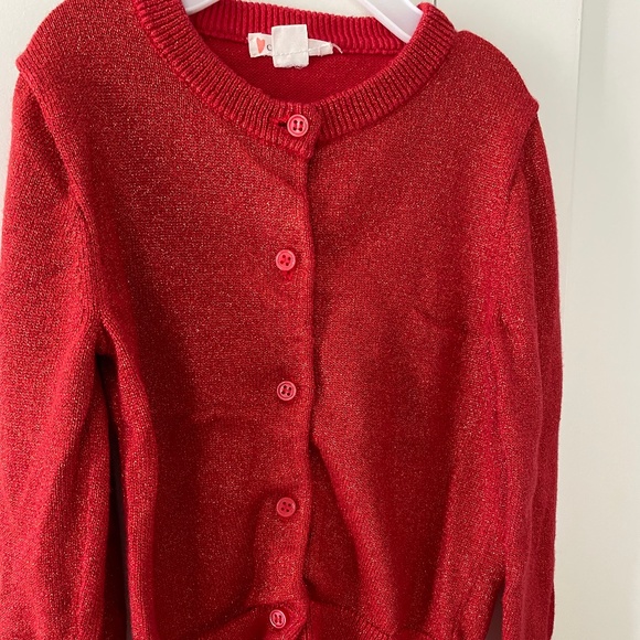 J Crew glitter cardigan sweater - set of 5